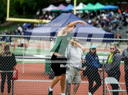 Thumbnail 3 in CIF NCS Track & Field Meet of Champions (Boys Shot Put) photogallery.