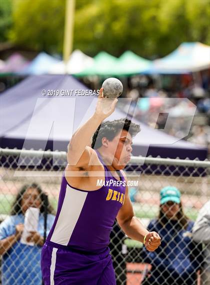 Thumbnail 1 in CIF NCS Track & Field Meet of Champions (Boys Shot Put) photogallery.