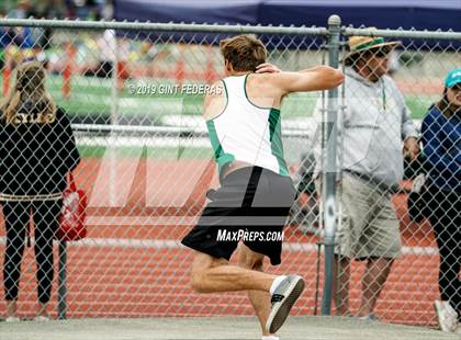 Thumbnail 2 in CIF NCS Track & Field Meet of Champions (Boys Shot Put) photogallery.
