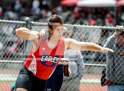 Thumbnail 3 in CIF NCS Track & Field Meet of Champions (Boys Shot Put) photogallery.
