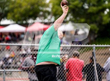 Thumbnail 3 in CIF NCS Track & Field Meet of Champions (Boys Shot Put) photogallery.