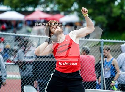 Thumbnail 1 in CIF NCS Track & Field Meet of Champions (Boys Shot Put) photogallery.
