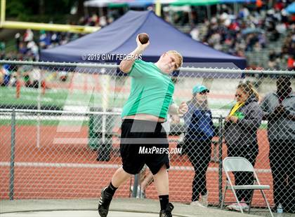 Thumbnail 2 in CIF NCS Track & Field Meet of Champions (Boys Shot Put) photogallery.