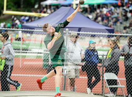 Thumbnail 2 in CIF NCS Track & Field Meet of Champions (Boys Shot Put) photogallery.