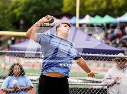 Thumbnail 3 in CIF NCS Track & Field Meet of Champions (Boys Shot Put) photogallery.