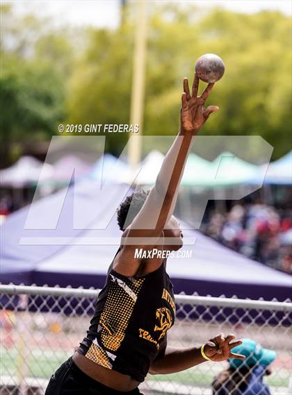 Thumbnail 1 in CIF NCS Track & Field Meet of Champions (Boys Shot Put) photogallery.