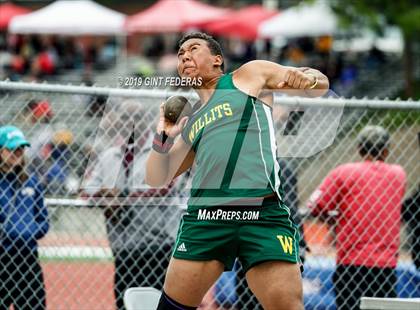 Thumbnail 3 in CIF NCS Track & Field Meet of Champions (Boys Shot Put) photogallery.