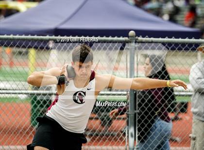 Thumbnail 3 in CIF NCS Track & Field Meet of Champions (Boys Shot Put) photogallery.