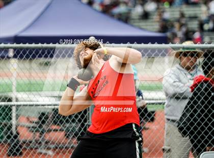 Thumbnail 1 in CIF NCS Track & Field Meet of Champions (Boys Shot Put) photogallery.