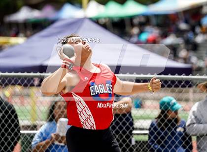 Thumbnail 3 in CIF NCS Track & Field Meet of Champions (Boys Shot Put) photogallery.