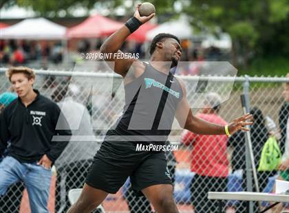 Thumbnail 1 in CIF NCS Track & Field Meet of Champions (Boys Shot Put) photogallery.