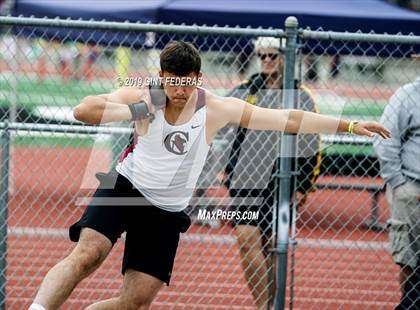 Thumbnail 1 in CIF NCS Track & Field Meet of Champions (Boys Shot Put) photogallery.