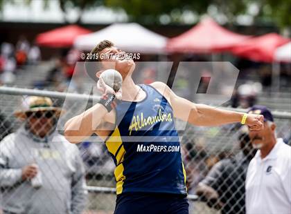 Thumbnail 2 in CIF NCS Track & Field Meet of Champions (Boys Shot Put) photogallery.