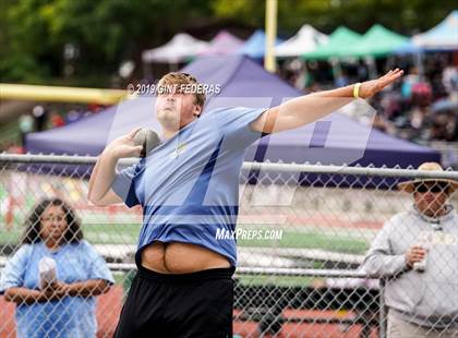 Thumbnail 2 in CIF NCS Track & Field Meet of Champions (Boys Shot Put) photogallery.