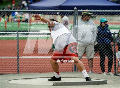 Thumbnail 3 in CIF NCS Track & Field Meet of Champions (Boys Shot Put) photogallery.