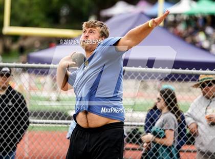 Thumbnail 1 in CIF NCS Track & Field Meet of Champions (Boys Shot Put) photogallery.