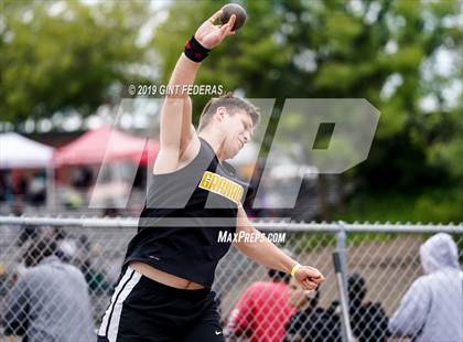 Thumbnail 2 in CIF NCS Track & Field Meet of Champions (Boys Shot Put) photogallery.