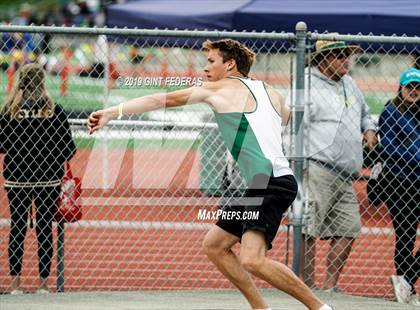 Thumbnail 3 in CIF NCS Track & Field Meet of Champions (Boys Shot Put) photogallery.