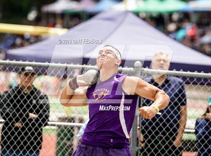 Thumbnail 3 in CIF NCS Track & Field Meet of Champions (Boys Shot Put) photogallery.