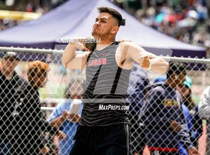 Thumbnail 2 in CIF NCS Track & Field Meet of Champions (Boys Shot Put) photogallery.