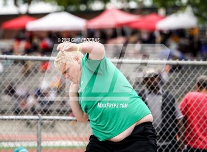 Thumbnail 3 in CIF NCS Track & Field Meet of Champions (Boys Shot Put) photogallery.