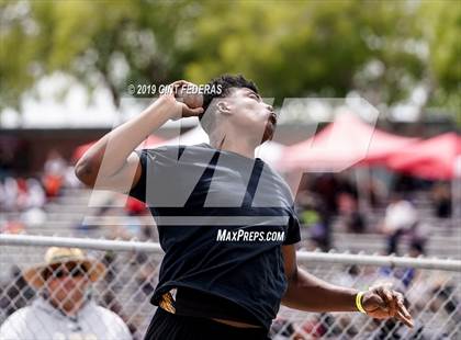 Thumbnail 2 in CIF NCS Track & Field Meet of Champions (Boys Shot Put) photogallery.