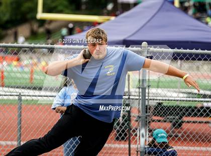 Thumbnail 2 in CIF NCS Track & Field Meet of Champions (Boys Shot Put) photogallery.