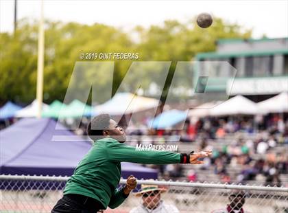 Thumbnail 3 in CIF NCS Track & Field Meet of Champions (Boys Shot Put) photogallery.