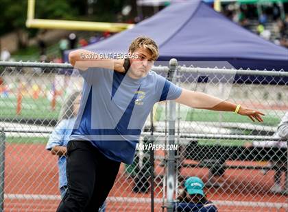 Thumbnail 3 in CIF NCS Track & Field Meet of Champions (Boys Shot Put) photogallery.