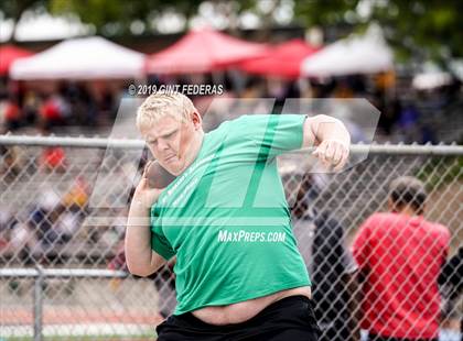Thumbnail 1 in CIF NCS Track & Field Meet of Champions (Boys Shot Put) photogallery.