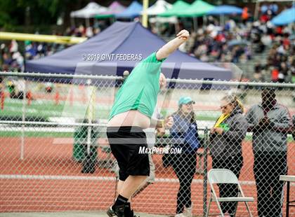 Thumbnail 3 in CIF NCS Track & Field Meet of Champions (Boys Shot Put) photogallery.