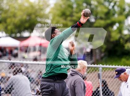 Thumbnail 1 in CIF NCS Track & Field Meet of Champions (Boys Shot Put) photogallery.