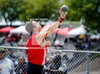 Thumbnail 3 in CIF NCS Track & Field Meet of Champions (Boys Shot Put) photogallery.