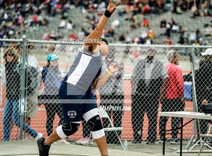Thumbnail 3 in CIF NCS Track & Field Meet of Champions (Boys Shot Put) photogallery.