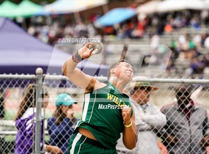 Thumbnail 3 in CIF NCS Track & Field Meet of Champions (Boys Shot Put) photogallery.