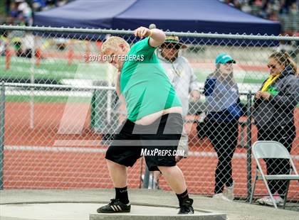 Thumbnail 3 in CIF NCS Track & Field Meet of Champions (Boys Shot Put) photogallery.