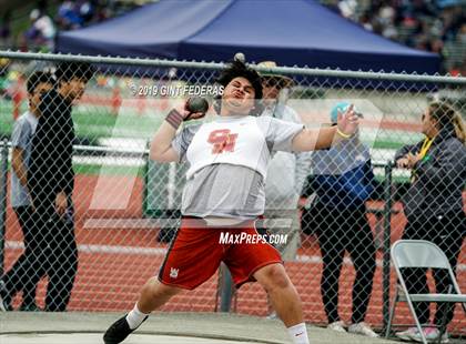 Thumbnail 2 in CIF NCS Track & Field Meet of Champions (Boys Shot Put) photogallery.