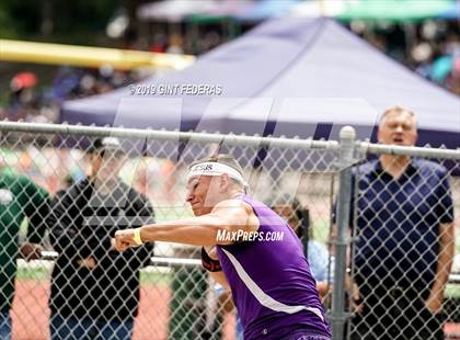 Thumbnail 2 in CIF NCS Track & Field Meet of Champions (Boys Shot Put) photogallery.