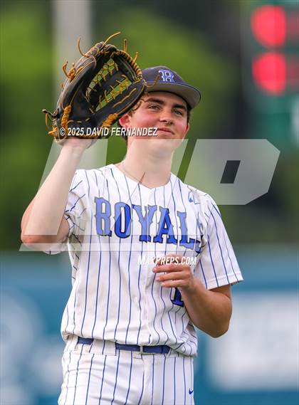 Thumbnail 3 in Burlington Christian Academy vs Freedom Christian Academy (NCISAA 2A - State Championship Game 1) photogallery.