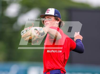 Thumbnail 1 in Burlington Christian Academy vs Freedom Christian Academy (NCISAA 2A - State Championship Game 1) photogallery.