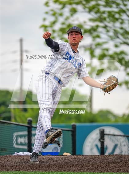 Thumbnail 1 in Burlington Christian Academy vs Freedom Christian Academy (NCISAA 2A - State Championship Game 1) photogallery.