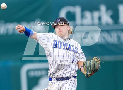 Thumbnail 3 in Burlington Christian Academy vs Freedom Christian Academy (NCISAA 2A - State Championship Game 1) photogallery.