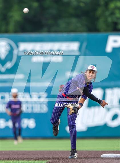 Thumbnail 1 in Burlington Christian Academy vs Freedom Christian Academy (NCISAA 2A - State Championship Game 1) photogallery.