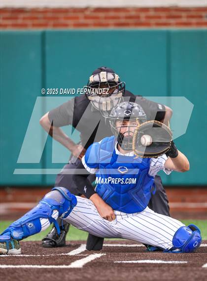 Thumbnail 3 in Burlington Christian Academy vs Freedom Christian Academy (NCISAA 2A - State Championship Game 1) photogallery.
