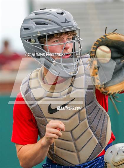 Thumbnail 2 in Burlington Christian Academy vs Freedom Christian Academy (NCISAA 2A - State Championship Game 1) photogallery.