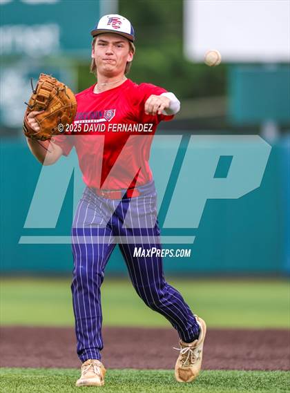 Thumbnail 2 in Burlington Christian Academy vs Freedom Christian Academy (NCISAA 2A - State Championship Game 1) photogallery.