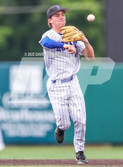 Thumbnail 2 in Burlington Christian Academy vs Freedom Christian Academy (NCISAA 2A - State Championship Game 1) photogallery.
