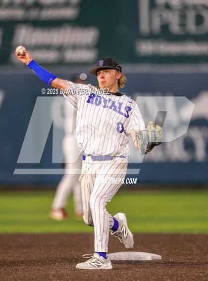 Thumbnail 3 in Burlington Christian Academy vs Freedom Christian Academy (NCISAA 2A - State Championship Game 1) photogallery.