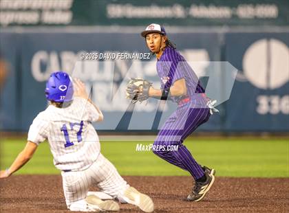 Thumbnail 3 in Burlington Christian Academy vs Freedom Christian Academy (NCISAA 2A - State Championship Game 1) photogallery.