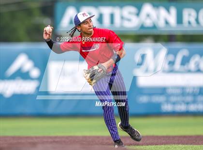 Thumbnail 1 in Burlington Christian Academy vs Freedom Christian Academy (NCISAA 2A - State Championship Game 1) photogallery.